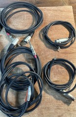 Various interconnect & XLR Audio Cables – Look !