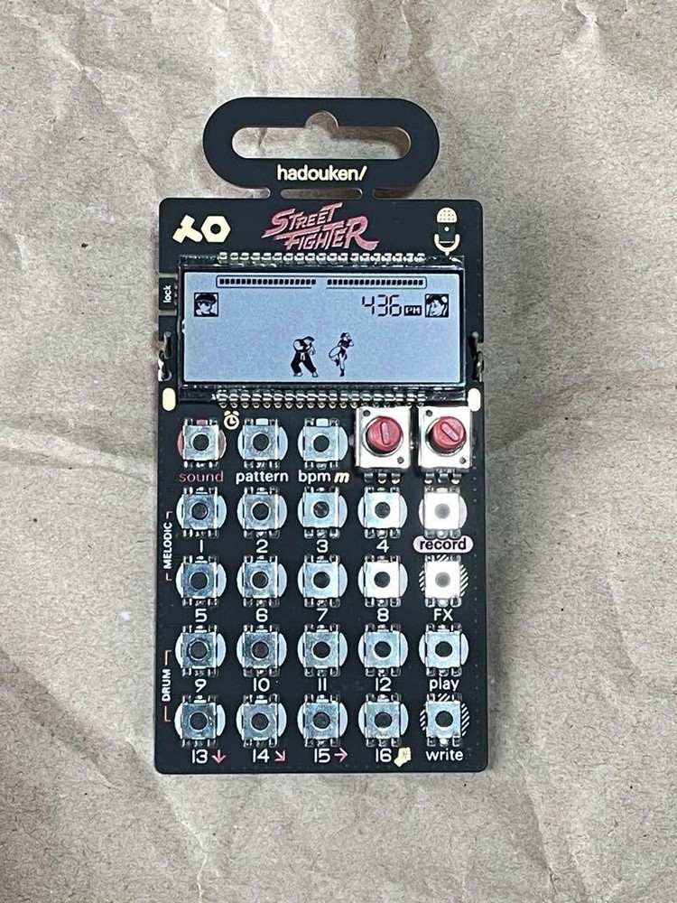 Teenage Engineering PO-133 Street Fighter Pocket Operator Sampler Synth Japan