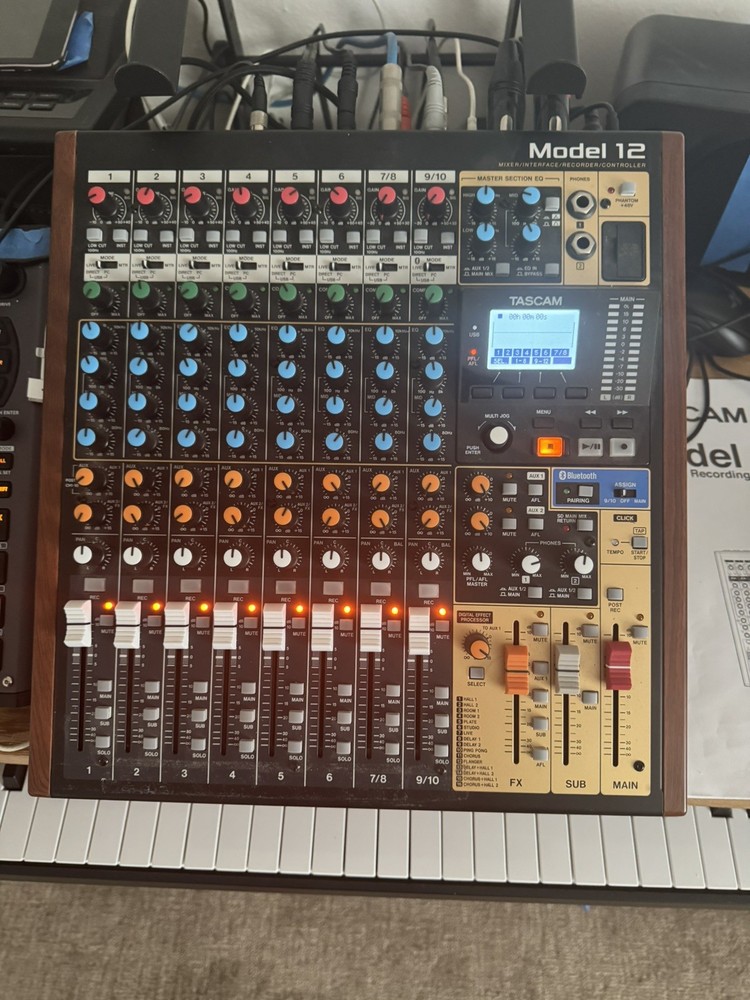 Tascam Model 12 All-In-One Production Mixer •Free Shipping!!!•