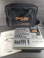 Fostex MR-8HD Silver Digital Multitrack Recorder with Power Cord & Manual