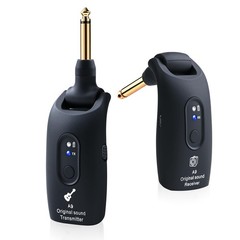 2.4GHz Wireless Guitar System Rechargeable Audio Wireless Transmitter Receive…