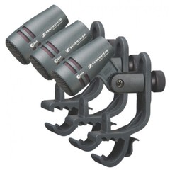 Sennheiser 3-PACK E 604 Dynamic Cardioid Percussion Instrument and Drums Set Mic