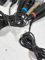 LOT OF 10 Various Brands & Models Microphone Used Working