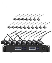 8 Channel Digital Discussion System 1 Chairman 25 Delegate Conference Microphone