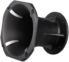 6” Aluminum Horn for compression drivers, 2″ throat, Bolt-On, MB Acoustics