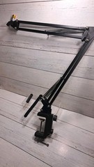 Microphone Stand, Mic Boom Arm Compatible with HyperX QuadCast Solocast, Blue…