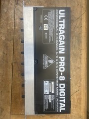 Behringer ADA8000 Ultragain Pro-8 Digital Mic/Line Preamp A/D & D/A Converter