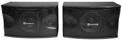 Pair Rockville KPS80 8″ 800w Speakers w/Wall Brackets For Restaurant/Bar/Cafe