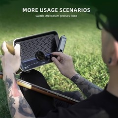15W Bluetooth Stereo Guitar Amplifier with Smart Effects App 69 Effects Recharge