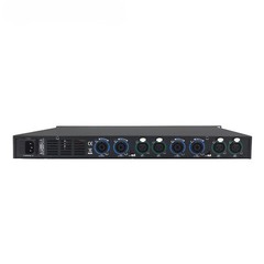 RX-4 High Power Digital 4 Channel 800 Watts Power Amplifier for Karaoke