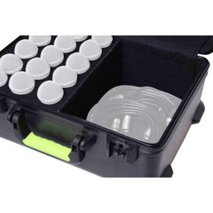 Gator Cases SH-MICCASE15 Plastic Travel Case for (15) Wired Microphones idjnow