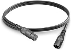4 Packs 3 Pin DMX Cables Male Female XLR Patch Cables, XLR Cable 4ft/1.2m DMX Wi