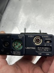 Lectrosonics UCR210D Block 29 UHF Wireless Mic Receiver 742.4-767.9