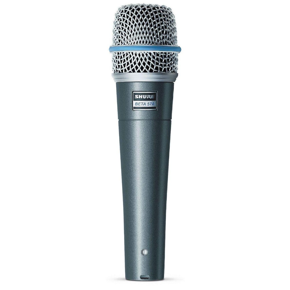 Shure BETA 57A Instrument Microphone – Supercardioid Dynamic Mic for Vocal and