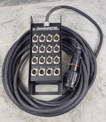 Pro Co RoadMaster 16 x 4 Channel Snake 40′ Helix Cable Ten 47 Tourline Connector