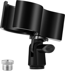 1Pcs Large Microphone Clip, Adjustable Mic Holder for Microphones