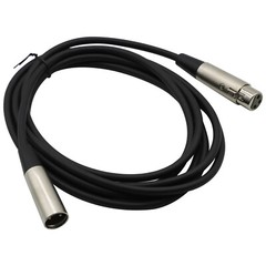 Premium XLR Male to Female All Sizes Microphone Cable Balanced 3 Pin Pro Grade