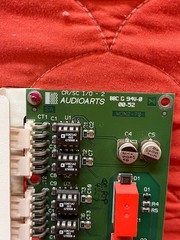 Used Wheatstone AudioArts Broadcast Control Room Module Part #MON2-70 For #D-70
