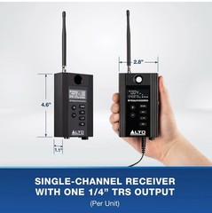 ALTO Expansion Pack for Stealth Wireless MKII Single Channel UHF Wireless