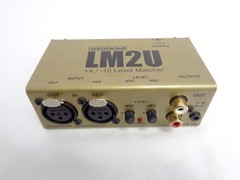 Whirlwind LM2U 2-Channel Balanced Unbalanced Line Level Converter