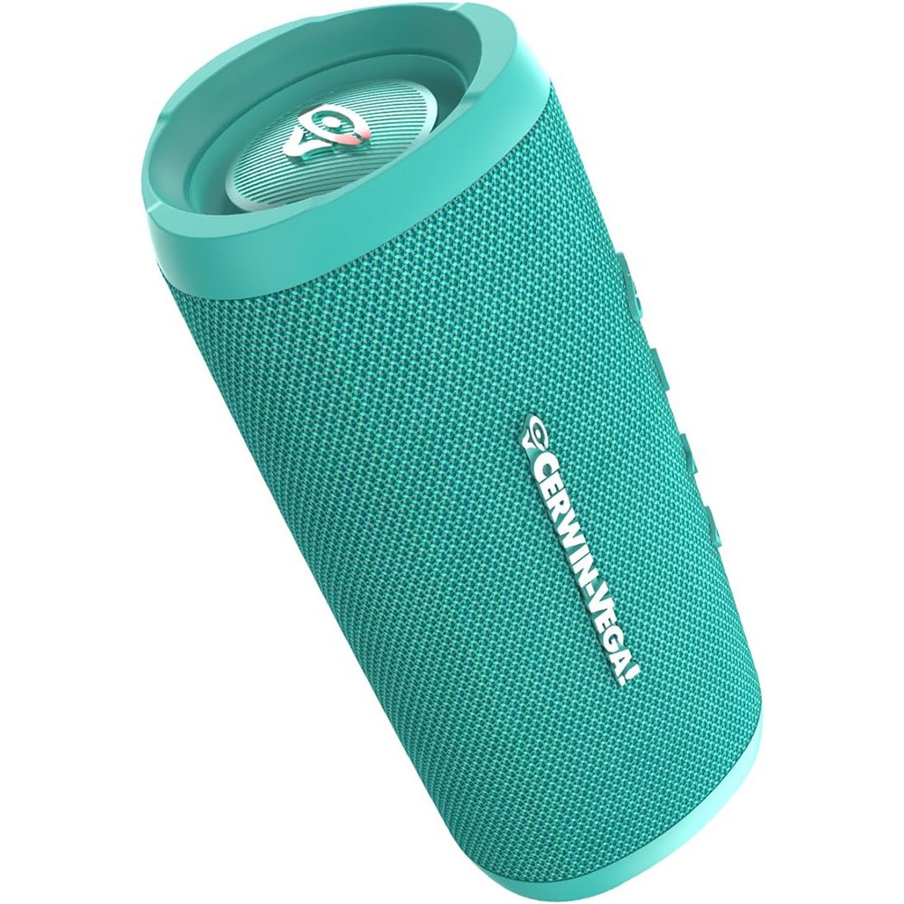 CERWIN-VEGA! Vega Mini Portable Bluetooth Speaker, VMGRN Powerful Bass – Green