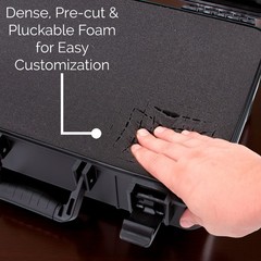 CM 17 Inch Audio Mixer Carrying Case fits Behringer Xenyx 1202fx Mixer and More