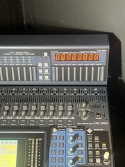 Yamaha DM1000 w/ Two MY-16 Dante AUD2 Audio Cards, 16 Channel, CG01M87