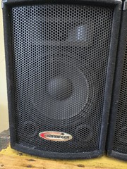 Harbinger HA60 PA System – Mixer + Speakers – 60W – Missing Cables – Tested