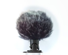 YH&YX Furry Cover Windscreen Windshield Muff Compatible for SHURE MV88 Microp…