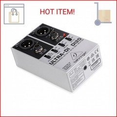 Behringer Ultra-Di Di20 Professional Active 2-Channel Di-Box/Splitter