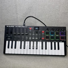 M-Audio Oxygen Pro Mini 32-Key USB MIDI Controller Keyboard w/ Cable Tested