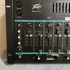 Peavey 9072A CD MIX Dual 2Ch Mobile DJ Mixer Needs Power Supply