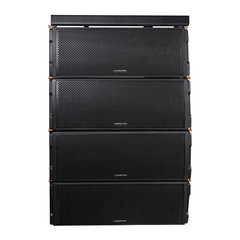 Sound Town Water Resist Line Array System, w/Italian Drivers, ZETHUS-IP210X4