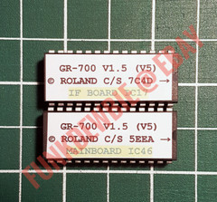 Roland GR-700 OS v5 (1.5) EPROM Firmware Upgrade KIT / New ROM Upgrade Chips