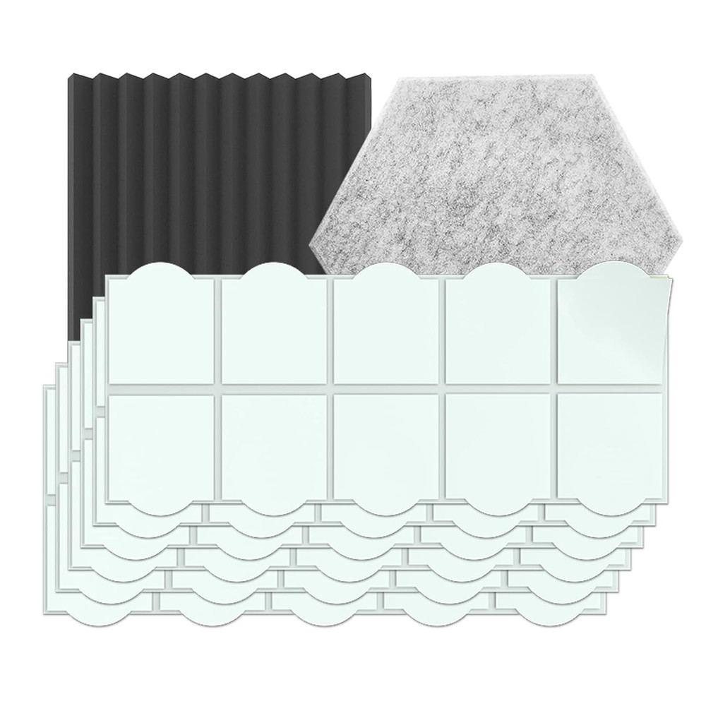 120 Pack Double-Sided Adhesive Tape for Acoustic Soundproofing Foam Panels Stron