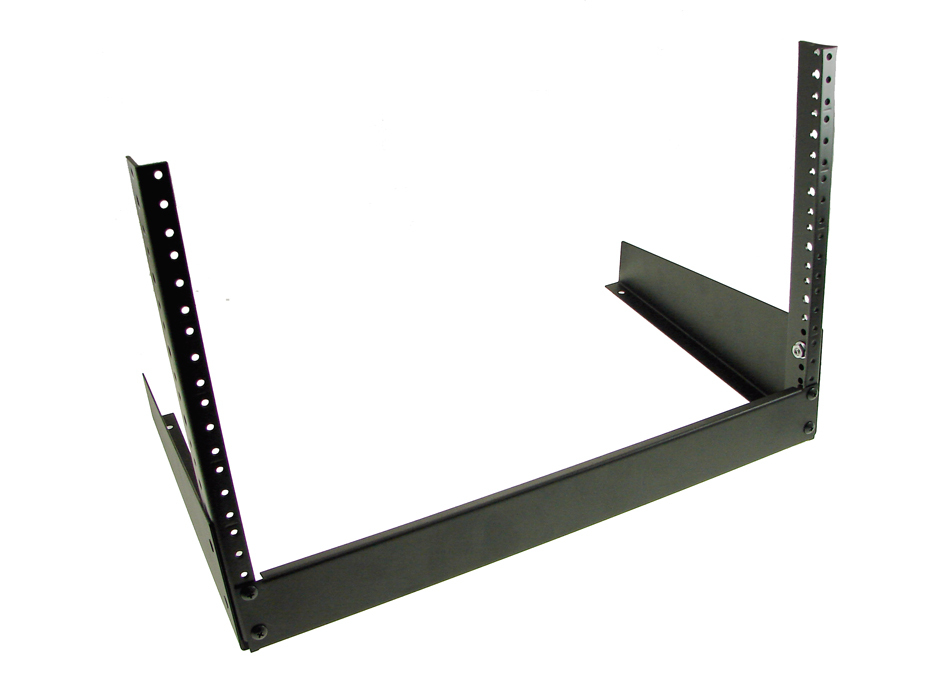 PROCRAFT DTR-6 6U Desktop Rack System w/12 Rack Screws + Washers – Made in USA