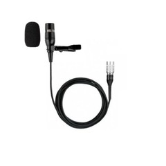 Lavalier Microphone for Audio Technica ATW-T3201 3000-Series Body-pack Black