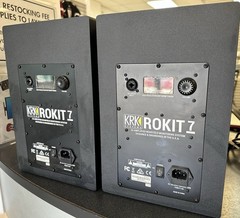 KRK RP7G4 Rokit 7 Generation 4th Studio Monitor Speaker Bundle – Pair