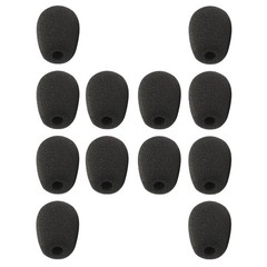 12 Pack Soft Foam Microphone Windscreen High Density Foam Cover Comfortable