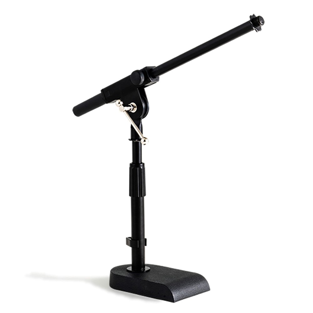 Adjustable Microphone Stand with 15.75″ Boom Arm for Drums and Tables
