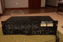 GLi PMX 5000 Preamplifier / mixer active system tested clean structurally sound