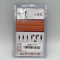 J K Pro Earhook Headset Headworn Microphone MIC-J 071S Compatible with Shure Wir