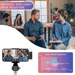 Wireless Microphone Type-C for iPhone 17/16/15/iPad/Android Phone Plug-Play USA