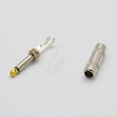 2 PACK 3 ft 1/4 to 1/4 pro audio sound speaker wire SPEAKON DJ cable 15 gauge