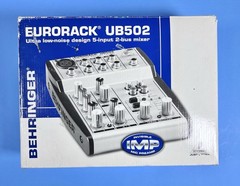 Behringer Eurorack UB502 5-Input 2-Bus Audio Mixer Boxed Manual Complete Mint