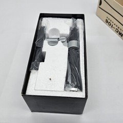 Vintage Teac MC-106 Dynamic Microphone With Box & Manual – Silver & Black