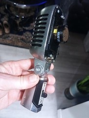 2000 era Shure 55SH Series 2 dynamic cardioid microphone w pouch NOT FAKE..REAL