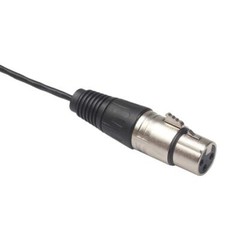 3-Pin Mini XLR Female to XLR Female Lavalier Microphone Cable B98