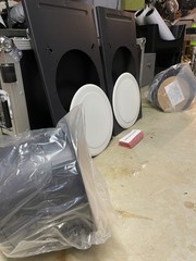 AMK DS64 Dante PoE Ceiling Speaker — 1 Active + 1 Passive (Tested)