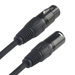 Xlr Cables Dmx Cable Male To Female 4pack Xlr Microphone Cable 4ft/1.2m Wire E